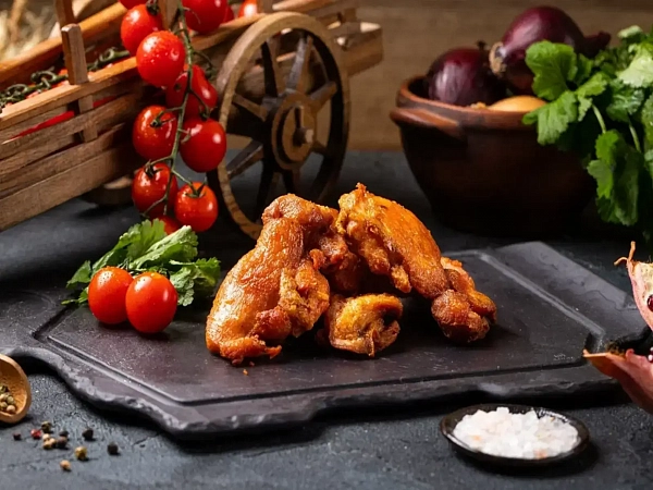 Шашлык из куриного бедра на гриле